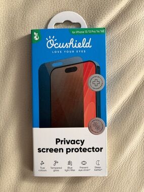 Privacy Screen Protector for iPhone (Black)